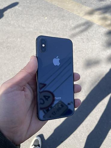 aplle watch 9: IPhone X, Б/у, 64 ГБ, Space Gray, 100 % — 1