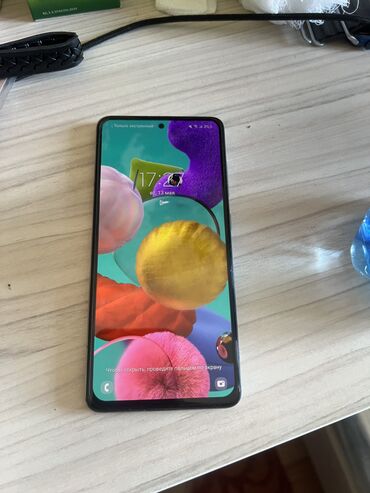 кондиционер samsung: Samsung Galaxy A51, Б/у, 64 ГБ, цвет - Белый, 2 SIM