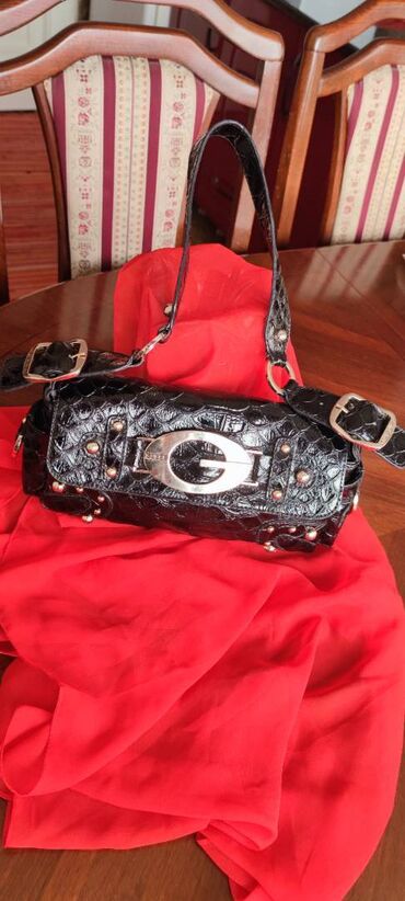 Torbe: Torba za rame, Guess, Materijal: Koža — 1