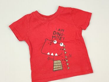 koszulka w traktory: T-shirt, Primark, 12-18 months, condition - Perfect