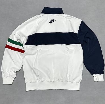 бел: Nike спортивная куртка-тренировочный топ с молнией по всей длине - — 2