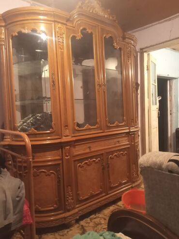 буфет мебель: Распашной, 4 двери Прямой шкаф, Буфет