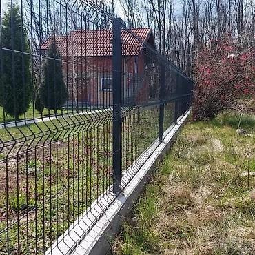 Proizvodi od rolovanog metala, metalni kanali: Ograde i kapije za dvorišta. Panelna ograda 2d, panelna ograda 3d — 4