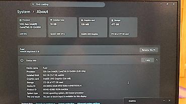 notebook kredit: HONOR MagicBook X 16 | 16GB RAM / 512GB SSD / i5-12450H — 3