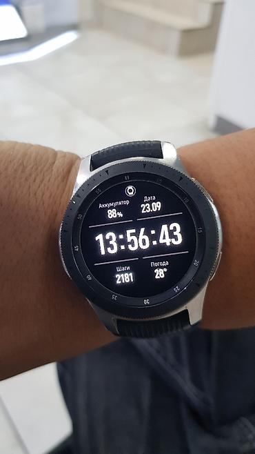 самсунк 25: Умные часы Samsung Galaxy Watch (серия с вращающимся безелем) — 1
