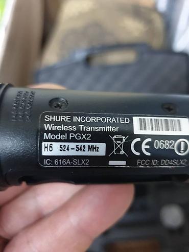mikrafon: Shure pgx24/SM58" mikrafonu -Saf orijinal.Amerikadan. 1 GRAMDA GİRİLMA — 10
