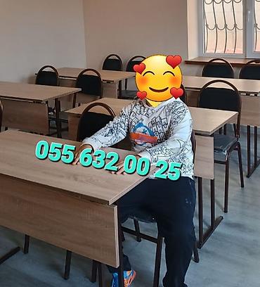 Ofis mebeli: Tədris kursları üçün stol stul dəstənin sexden birbaşa satiş — 2