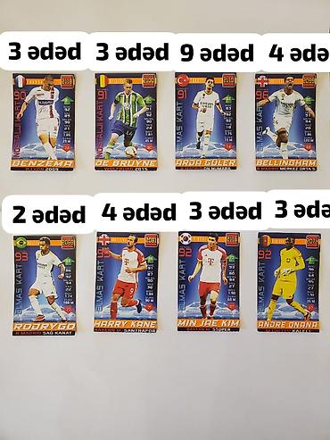 ronald: Məhsul: Futbolçu kolleksiya kartları dəsti Təsvir: - Müxtəlif — 4