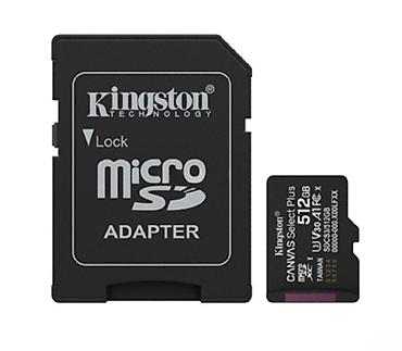 Kingston Canvas Select Plus 512GB microSDXC 100R A1 C10 Card + Adapter