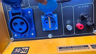 Генераторы: Дизельный генератор ROLF TOP-6500T (Germany Technology), шумозащитный — 2