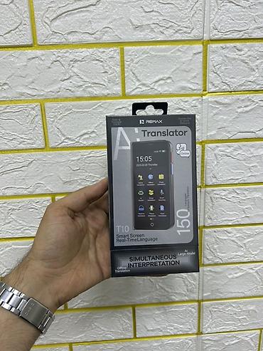 derzi iş: REMAX T10 AI Translator – Smart Screen Real-Time Language — 1