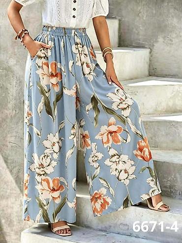Pantalone: Pantalone za punije dame – model 226-2 - Kroj: široke nogavice — 11