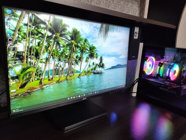 Monitorlar: 2E Gaming 24/165hz 1ms Cercivesiz IPS mat ekran, Saz veziyyetdedir