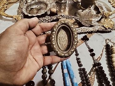 muncuqdan aksesuarlar: Kolleksiya: təsbeh və aksesuar dəsti - Müxtəlif material və — 6