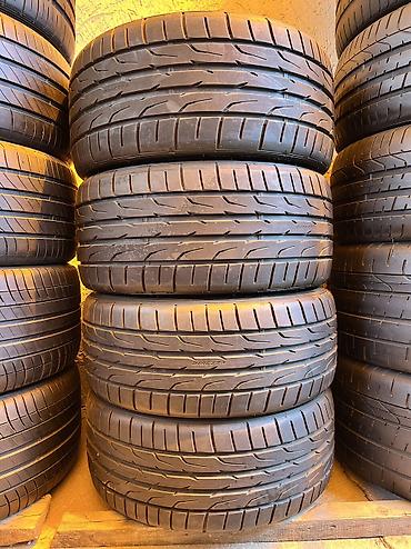 stud 100: Шины 265 / 35 / R 18, Лето, Б/у, Комплект, Япония, Dunlop — 1