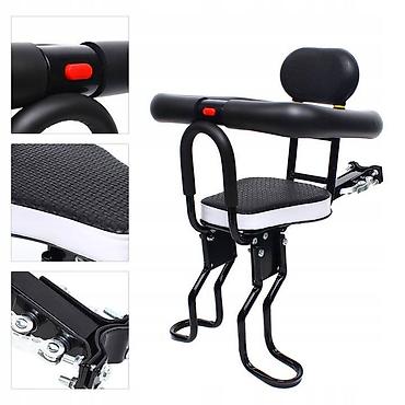 Dodaci za bicikl: Dečije sedište za bicikl – prednje montiranje Opis: - Univerzalno — 1