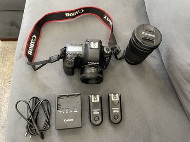 foto çanta: Canon 6D Mark II (kit) Təcili satılır! Pula ehtiyac olduğu üçün