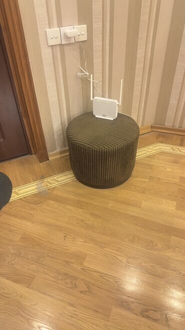 Otaq qapıları: Taxta daxili qapı – dekorativ şüşəli modellə - Material: təbii ağac — 3