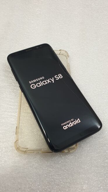 телефон самсунг s8: Samsung Galaxy S8, Б/у, 64 ГБ, цвет - Черный