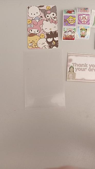 Канцтовары: YANINDA BOL HƏDİYYƏLƏR🎁 Stiker və kart aksesuarları dəsti Məzmun: - — 2