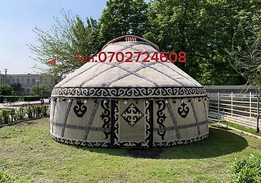 Аренда юрт: Аренда юрты, Каркас Деревянный, 85 баш, Стол, С полом, Казан — 7