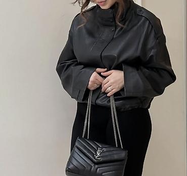 кожные куртки: Новая куртка Massimo Dutti из натуральной гладкой кожи,размер M-L — 3