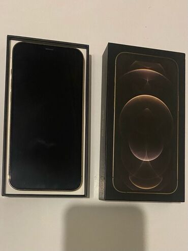 Apple iPhone: IPhone 12 Pro Max, 256 GB, Rose Gold, Zəmanət, Simsiz şarj, Face ID