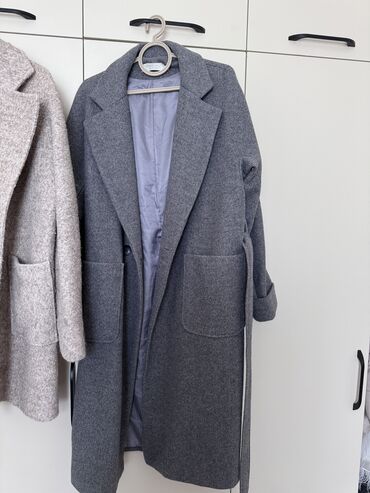qadın qış paltoları: Palto Max Mara, M (EU 38), rəng - Boz