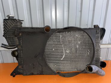 привазной двигатель: Масляный радиатор Mercedes-Benz Б/у, Оригинал, Германия