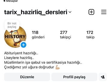 красный крест баку вакансии: Repetitor, Tarix, Azərbaycan dili, Abituriyent hazırlığı