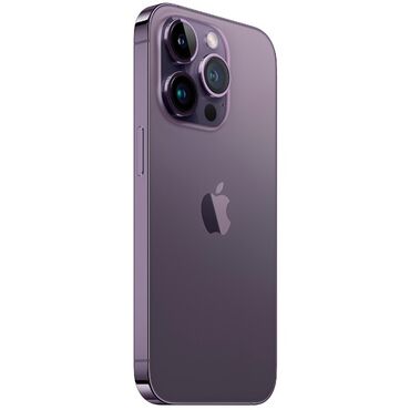 Apple iPhone: IPhone 14 Pro Max, Б/у, 128 ГБ, Deep Purple, Защитное стекло, Чехол, 87 %