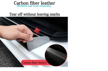 Tuning oprema: Stikeri za prag automobila - karbon MERIVA (OPEL) Stikeri za prag — 6