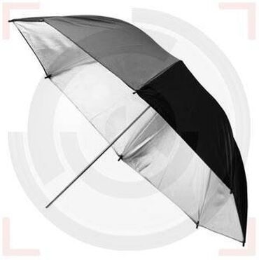 нанесение фото на зонт: Профессиональные фото зонты. серебро 88см (33") предназначен для