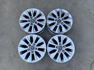 Литые Диски R 15 Toyota, Комплект, отверстий - 5, Б/у