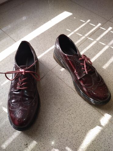 Oksfordice: Oxford cipele. Bordo boja. Kupljene u Deichmann-u