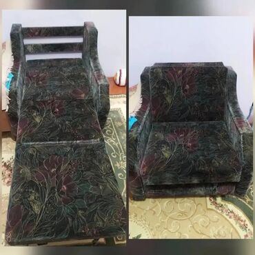 кресло качалка купить: Əla vəziyyətdə kreslo, açılır kravat olur, altı bazalıdır. Qiymət: 45