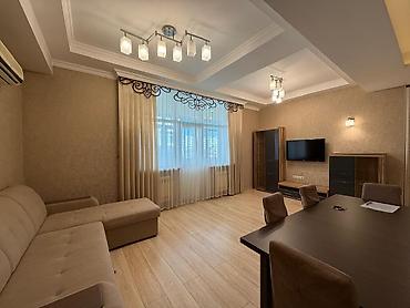 Аренда квартир: 3 комнаты, 97 м², Манаса/Боконбаева Элитка, 5 этаж, Евроремонт — 2
