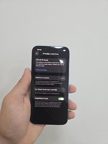 wp ios: IPhone 13, Mavi, Face ID — 6
