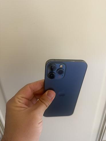 ikinci el 12 iphone: IPhone 12 Pro Max, 128 GB, Pacific Blue, Face ID — 6