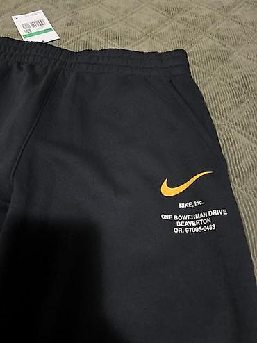 goran patike batajnica: Nike Sportswear Fleece Junior Black Trousers vel. XL NOVO IH — 5