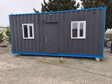 Konteynerlər: Icarə Metal karkaslı mobil konteyner otaq - Ölçü: 6 m uzunluq, 2,4 m — 1