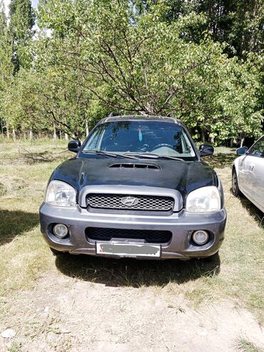 машина алмашу: Hyundai Santa Fe: 2002 г., 2 л, Механика, Дизель, Кроссовер