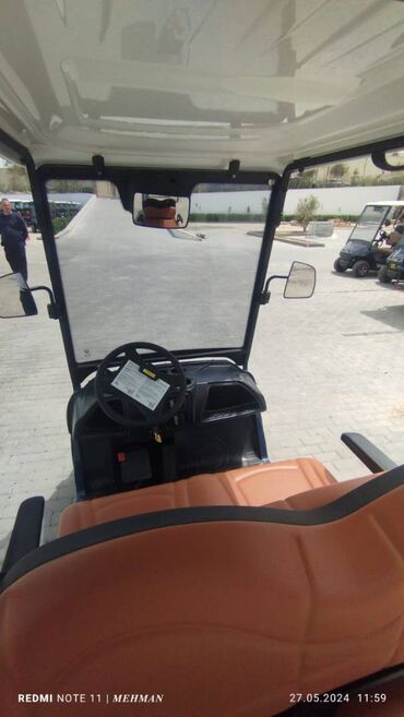 zarya: Golf Car İdeal vəziyyətdədir Heç bir problemi yoxdur 7 saat tam şarj