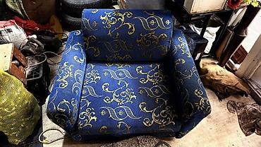 Кресла-кровати: Кресло-кровать, Б/у, Односпальный, Платная доставка, цвет - Синий — 15