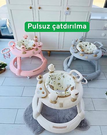 ✨👶 **360° FİRLANAN OTURACAQLI UŞAQ XODUNOKU – MUSİQİLİ VƏ İŞIQLI!** 🎶💖