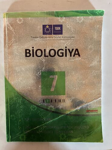 ovulyasiya testi in Azərbaycan | KITABLAR, JURNALLAR, CD, DVD: Bilogiya 7 ci sinif testi