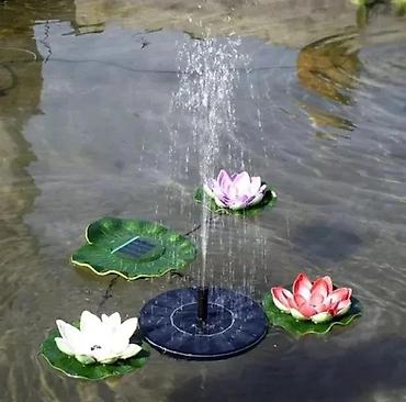 igracke za bazen: Solarna fontana/pumpa za vodu za bašte, ribnjake i pojilice za ptice — 7