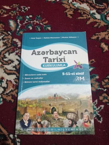 Tədris ədəbiyyatı: RM Nəşriyyatı – Tarix üzrə tədris vəsaitləri dəsti 1) Tarix – — 3
