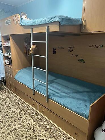 bunk bed: Двухъярусный детский мебельный комплекс. Практичное решение «всё в — 2