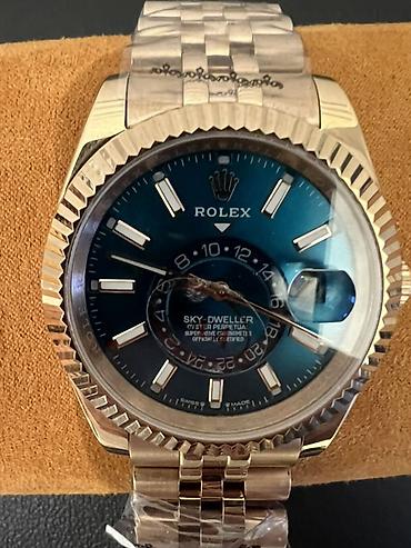 Аксессуары: Новый, Наручные часы, Rolex, цвет - Зеленый — 2